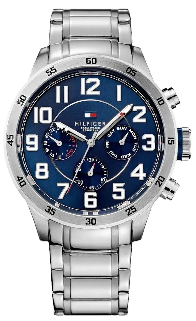 Наручные часы Tommy Hilfiger Trent 1791053 (Silver/Blue)