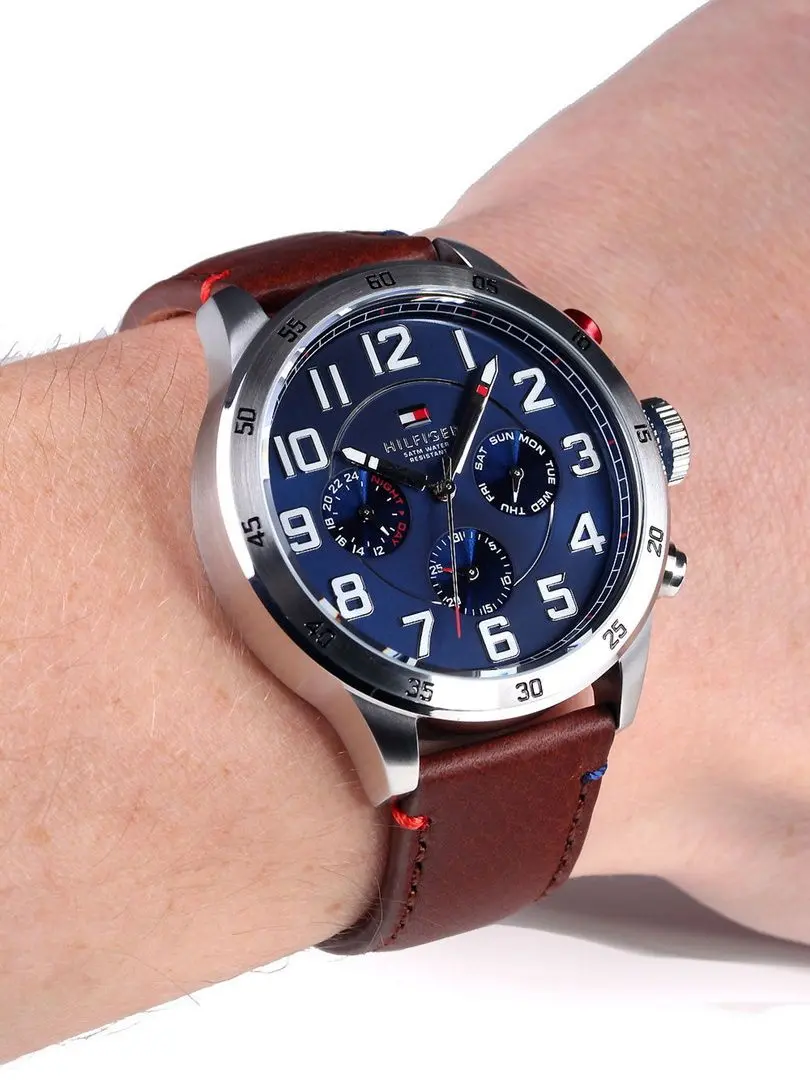 Наручные часы Tommy Hilfiger Trent 1791066 (Brown/Silver) - 7