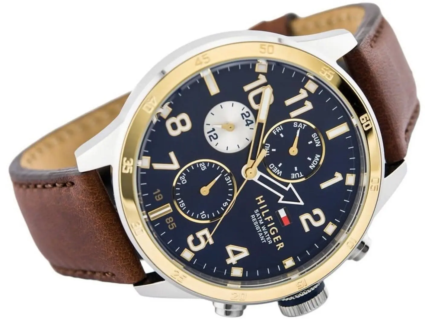 Наручные часы Tommy Hilfiger Trent 1791137 (Brown/Silver) - 3