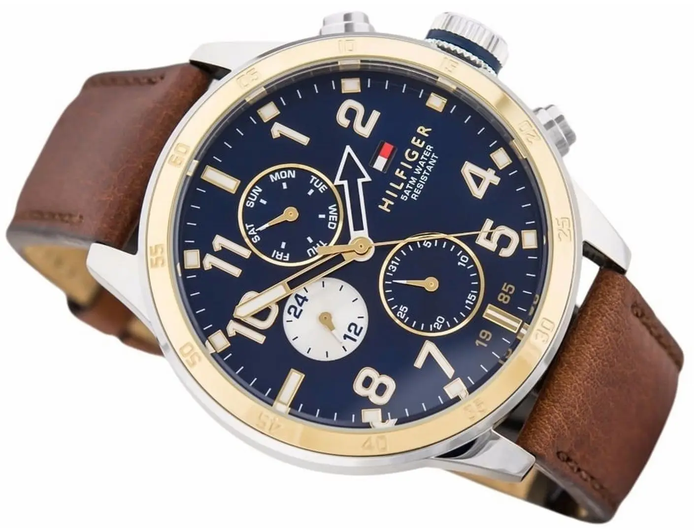 Наручные часы Tommy Hilfiger Trent 1791137 (Brown/Silver) - 4