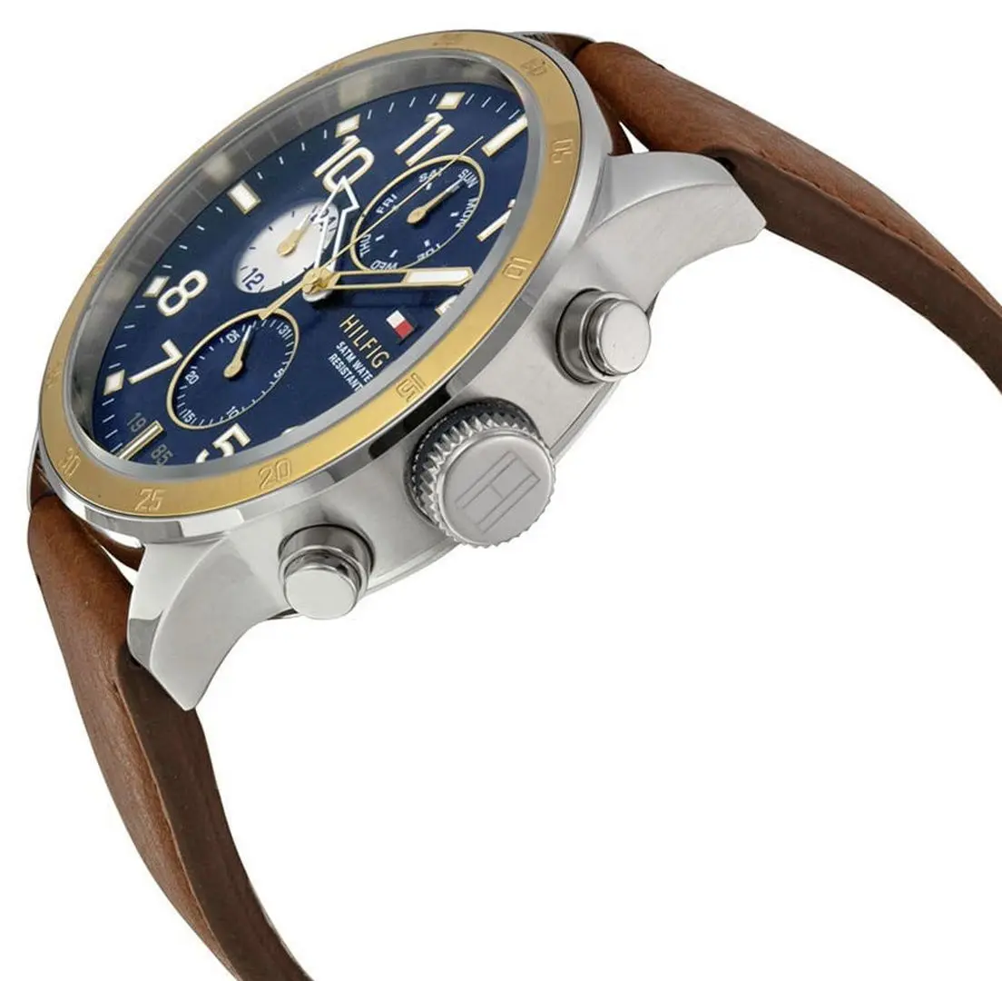 Наручные часы Tommy Hilfiger Trent 1791137 (Brown/Silver) - 5
