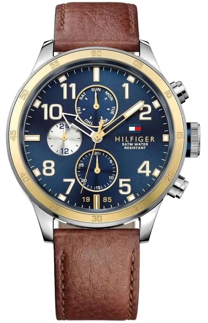 Наручные часы Tommy Hilfiger Trent 1791137 (Brown/Silver)