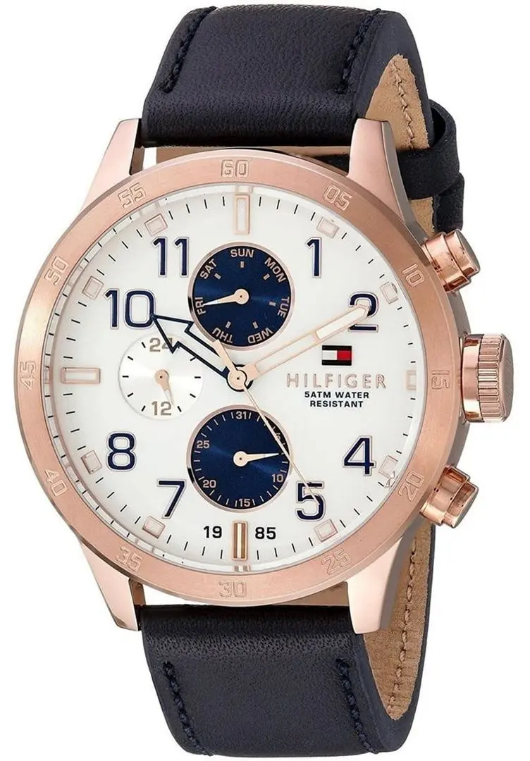 Наручные часы Tommy Hilfiger Trent 1791139 (Blue/Rose Gold) - 2
