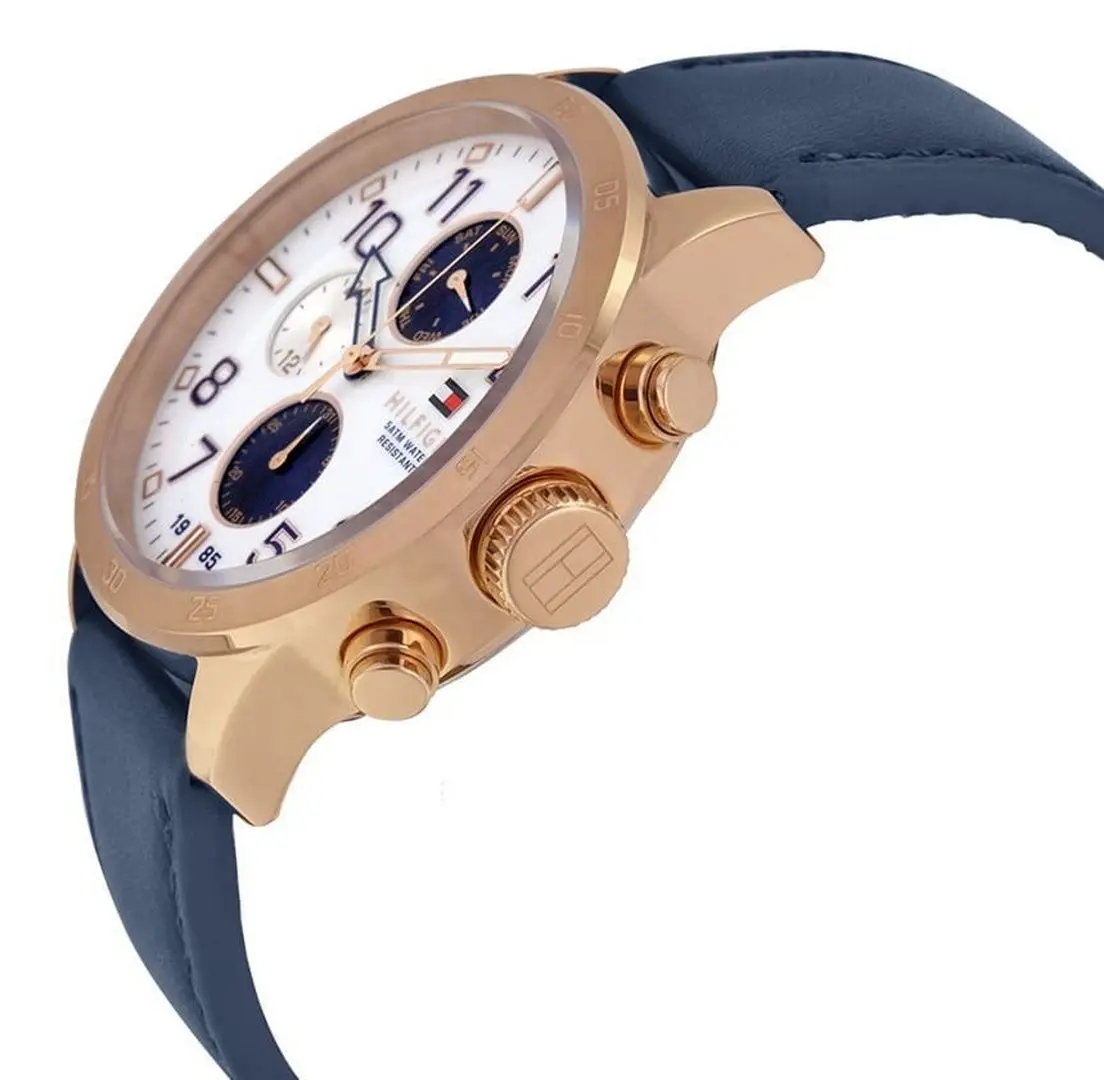 Наручные часы Tommy Hilfiger Trent 1791139 (Blue/Rose Gold) - 3