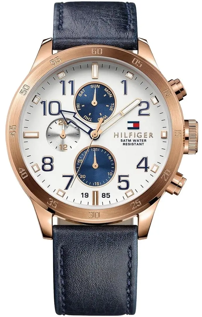 Наручные часы Tommy Hilfiger Trent 1791139 (Blue/Rose Gold)