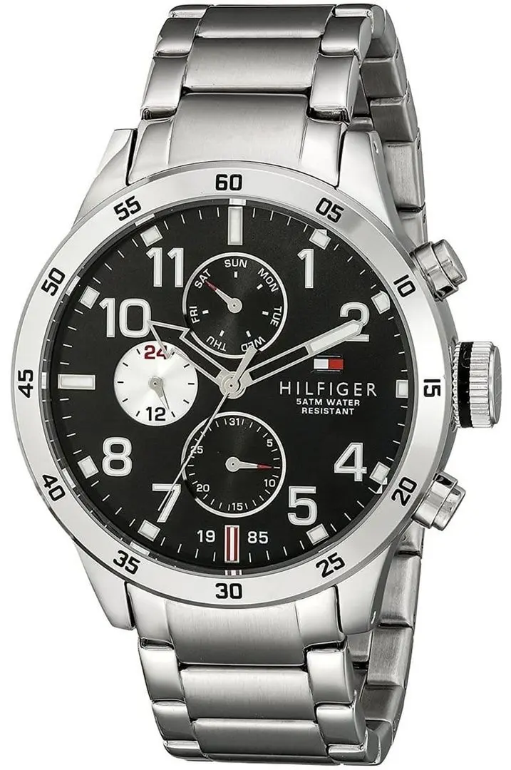 Наручные часы Tommy Hilfiger Trent 1791141 (Silver/Black) - 2