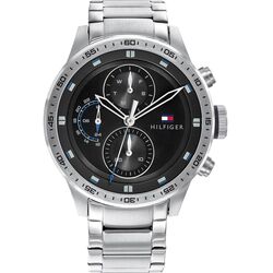 Ceas de mana Tommy Hilfiger Trent 1791805 (Silver/Black)
