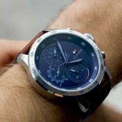 Ceas de mana Tommy Hilfiger Trent 1791807 (Brown/Silver) Thumb