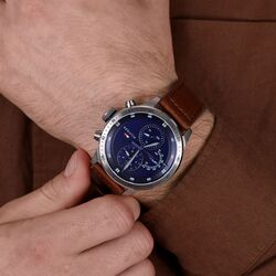 Ceas de mana Tommy Hilfiger Trent 1791807 (Brown/Silver) Thumb