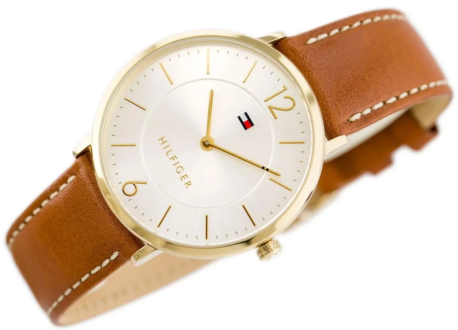 Наручные часы Tommy Hilfiger Ultra Slim 1710353 (Brown/Silver) - 2