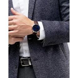 Ceas de mana Tommy Hilfiger Ultra Slim 1710354 (Brown/Blue) Thumb