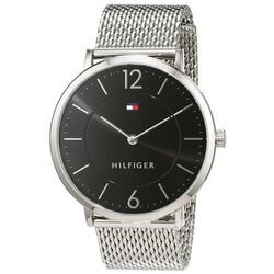 Ceas de mana Tommy Hilfiger Ultra Slim 1710355 (Silver/Black)