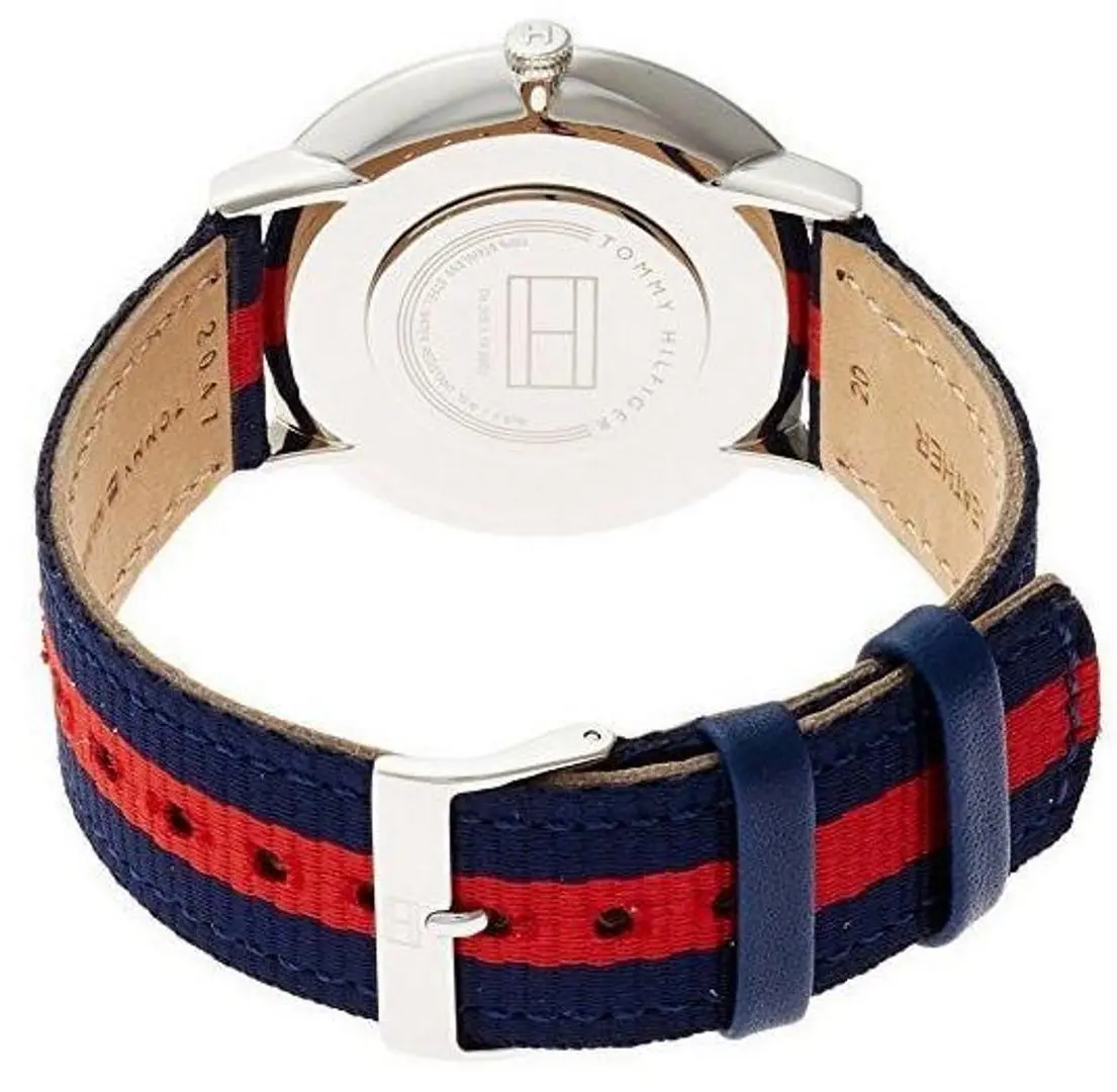 Наручные часы Tommy Hilfiger Ultra Slim 1791328 (Red/Blue) - 4