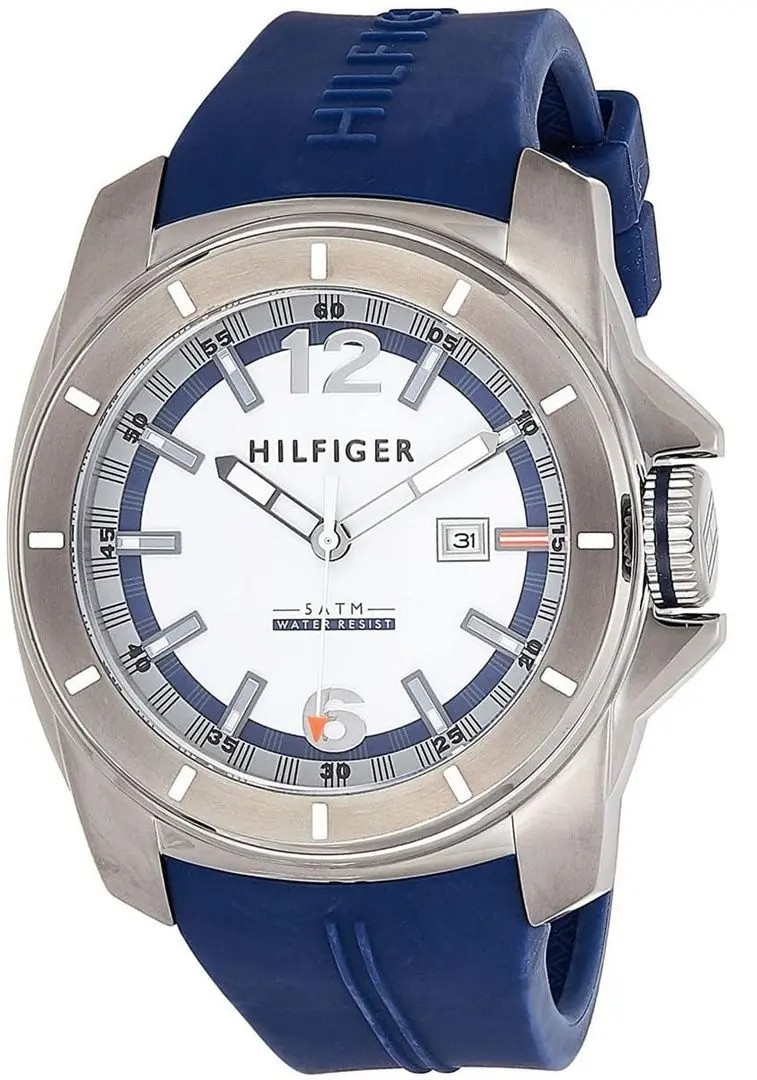 Наручные часы Tommy Hilfiger Windsurf 1791113 (Blue/Silver) - 2