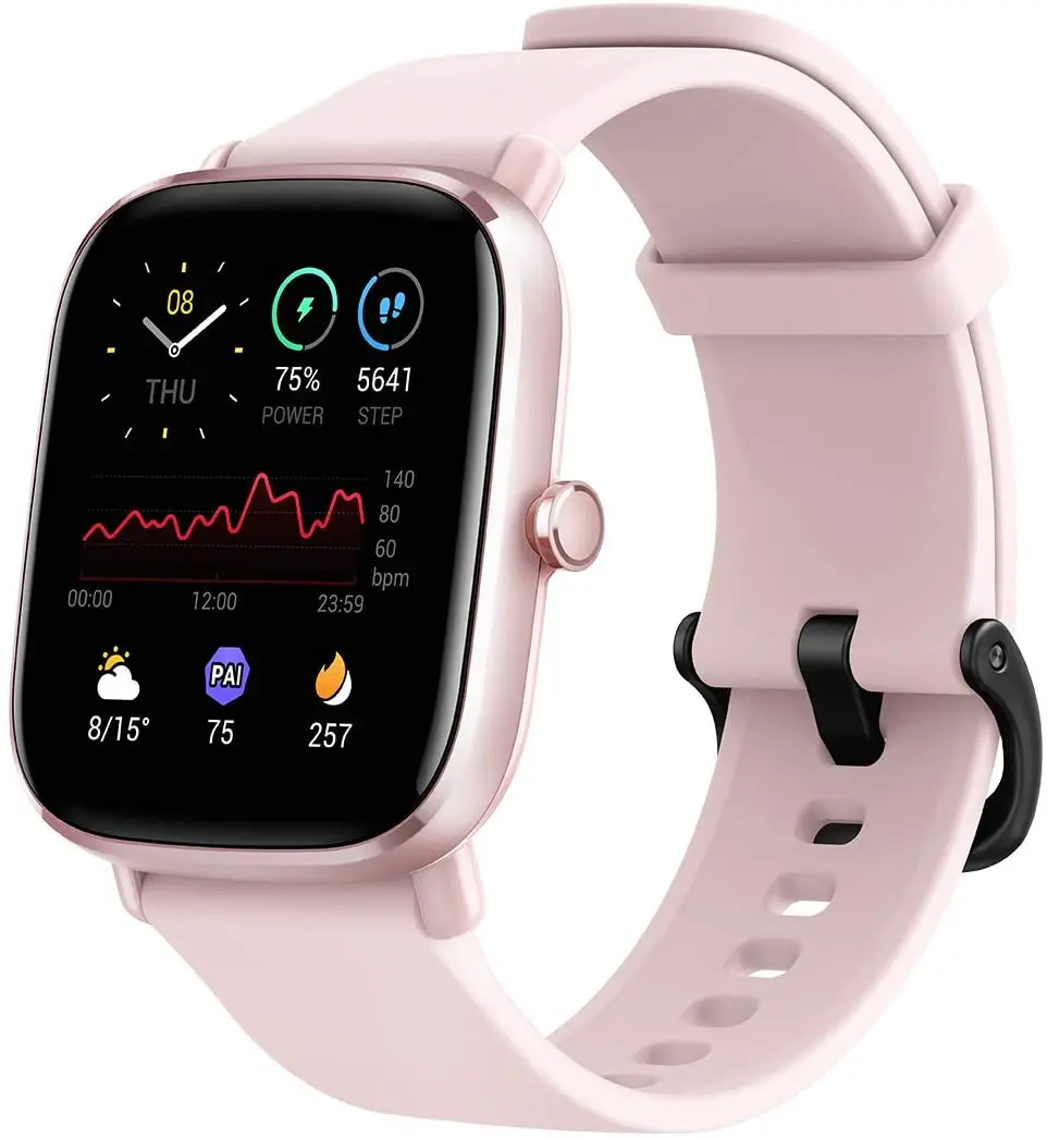 Ceas inteligent Amazfit GTS 2 Mini (Flamingo Pink) - 2