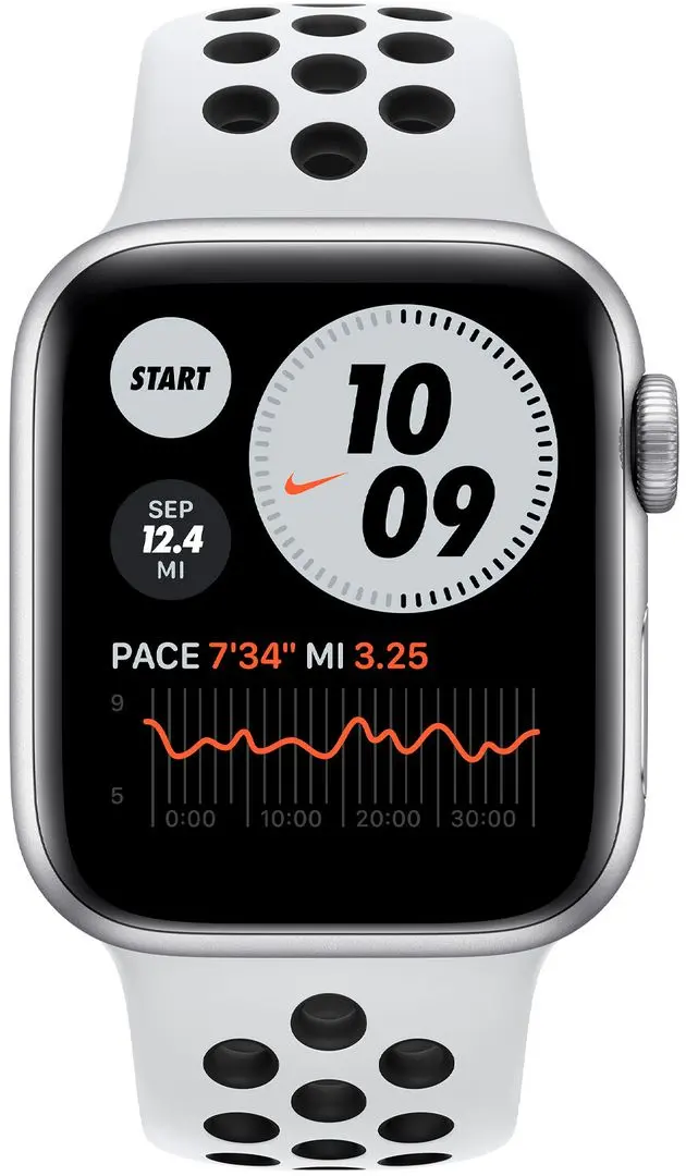 Ceas inteligent Apple Watch Nike SE GPS 40mm (Silver/Pure Platinum/Black)