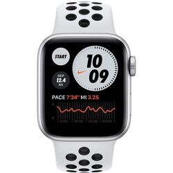 Ceas inteligent Apple Watch Nike SE GPS 44mm (Silver/Pure Platinum/Black)