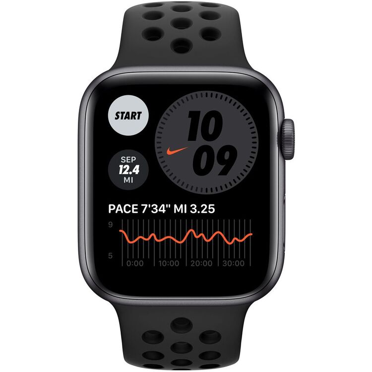 Смарт-часы Apple Watch Nike SE GPS 44мм (Space Gray/Anthracite/Black)