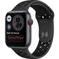 Ceas inteligent Apple Watch Nike SE GPS + Cellular 40mm Sport Band Anthracite/Black (Space Gray Aluminium)