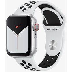Ceas inteligent Apple Watch Nike Series 5 GPS 44mm (Silver/Platinum Black)