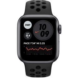 Смарт-часы Apple Watch Nike Series 6 GPS 40мм (Space Gray/Black)