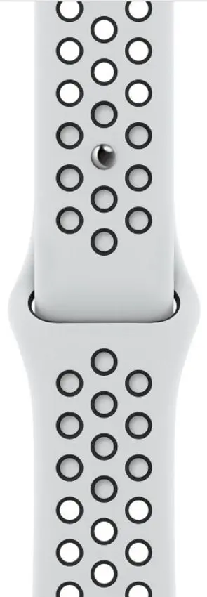 Ceas inteligent Apple Watch Nike Series 7 GPS 41mm Sport Band (Starlight/Platinum)