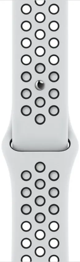 Ceas inteligent Apple Watch Nike Series 7 GPS + Cellular 45mm Sport Band (Starlight/Platinum)