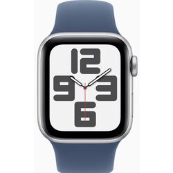 Ceas inteligent Apple Watch SE 2 GPS 40mm Sport Band S/M (Silver/Denim) Thumb
