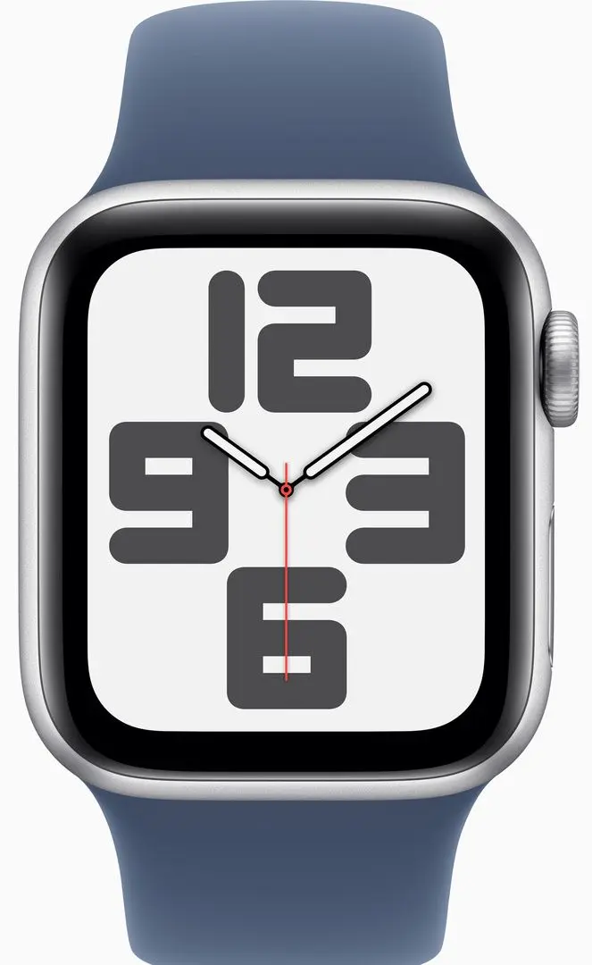 Ceas inteligent Apple Watch SE 2 GPS 40mm Sport Band S/M (Silver/Denim)