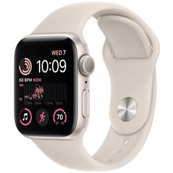 Ceas inteligent Apple Watch SE 2 GPS 40mm Sport Band (Starlight)