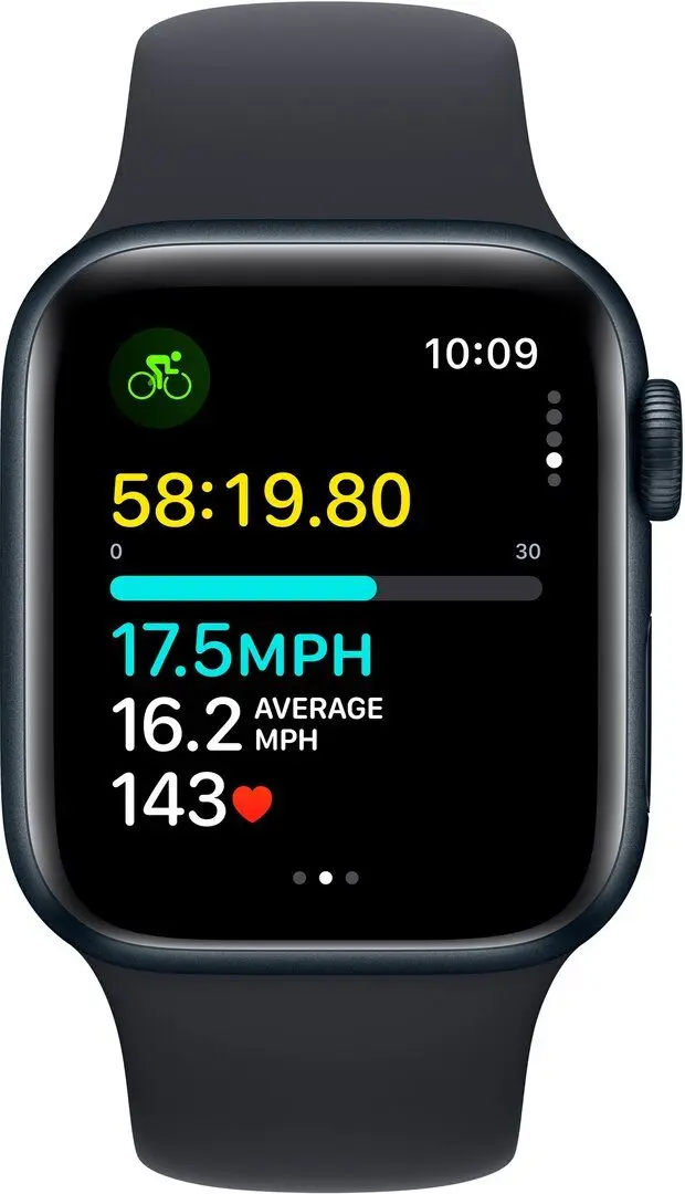 Смарт-часы Apple Watch SE 2 GPS 44mm Sport Band M/L (Midnight)