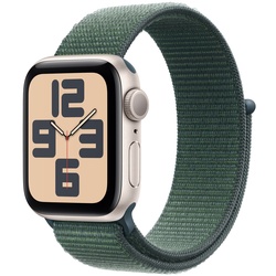 Ceas inteligent Apple Watch SE 2024 GPS + Cellular 44mm Sport Loop (Starlight/Lake Green)