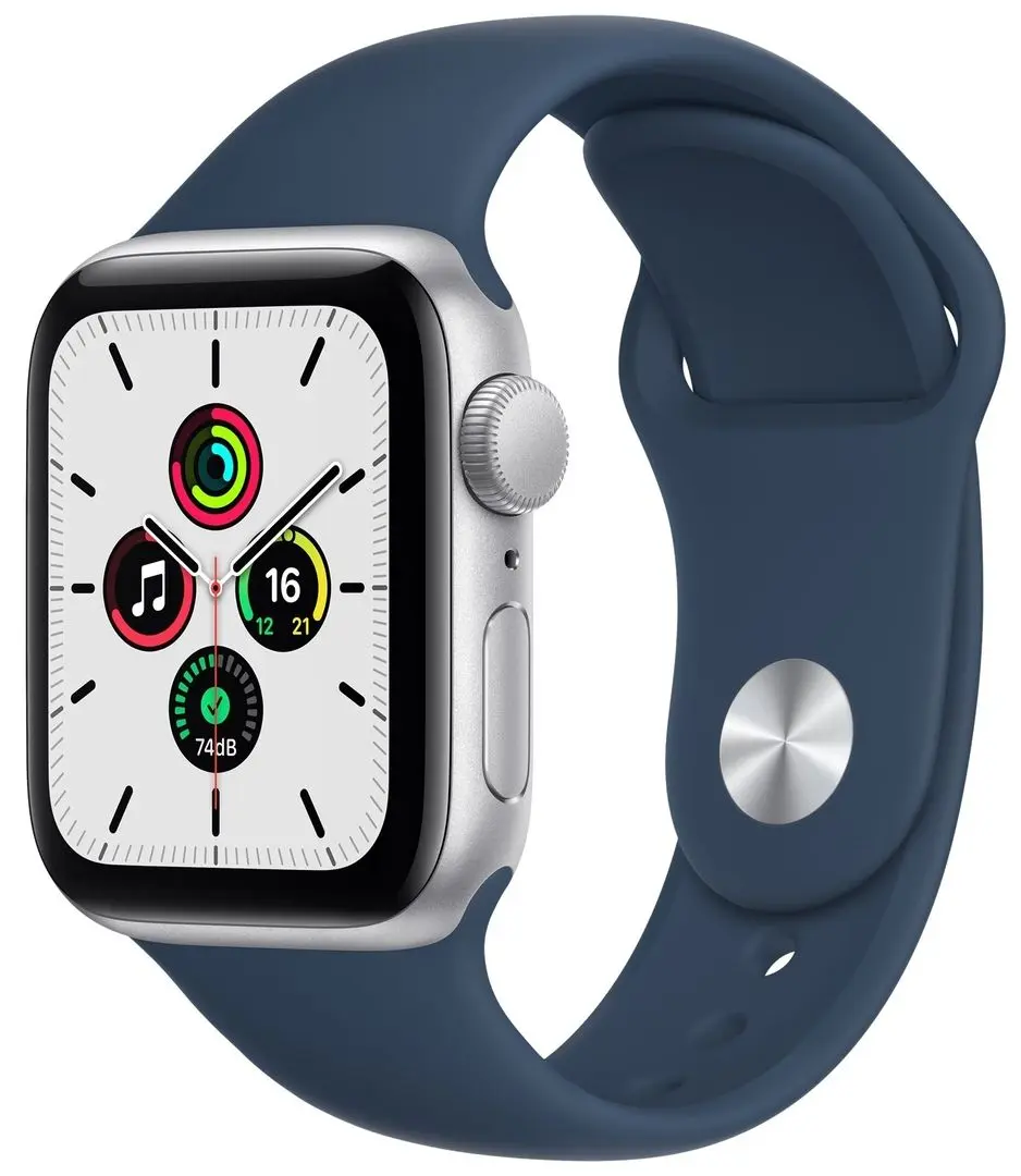 Ceas inteligent Apple Watch SE 40mm Sport Band (Aluminium/Abyss Blue)