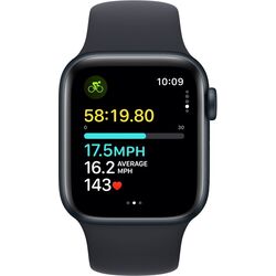 Ceas inteligent Apple Watch SE GPS 40mm Sport Band M/L (Midnight) Thumb