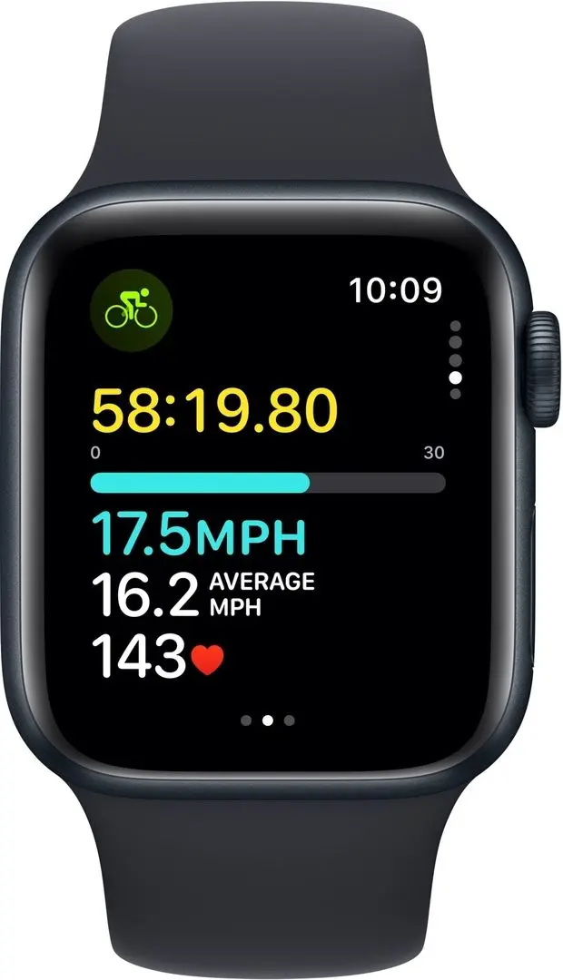 Смарт-часы Apple Watch SE GPS 40mm Sport Band S/M (Midnight)