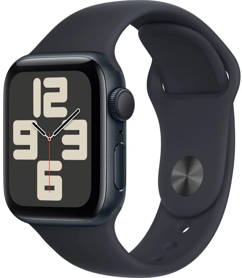 Ceas inteligent Apple Watch SE GPS 40mm Sport Band S/M (Midnight)