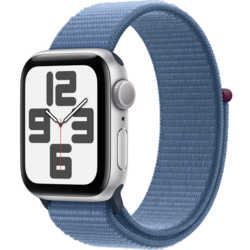 Ceas inteligent Apple Watch SE GPS 40mm Sport Loop (Silver/Blue)