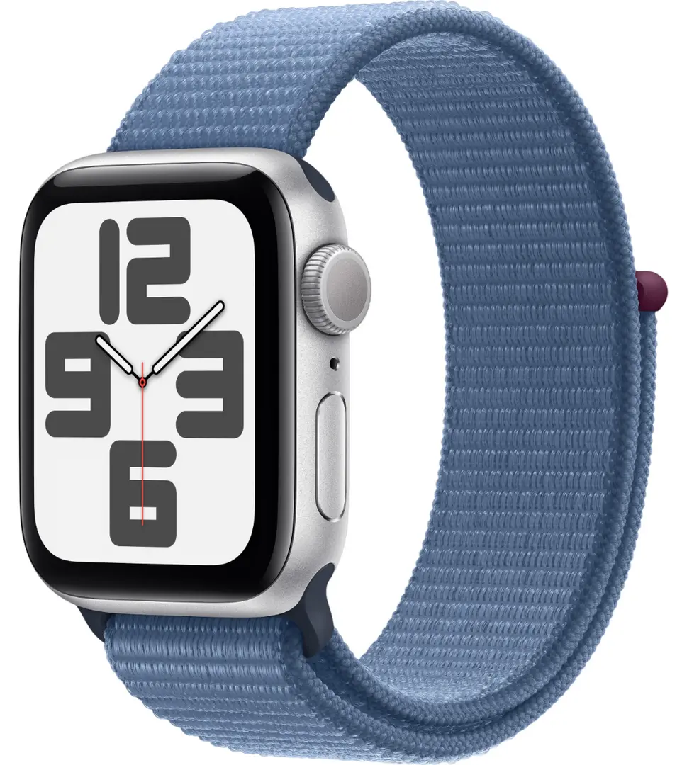 Ceas inteligent Apple Watch SE GPS 40mm Sport Loop (Silver/Blue)