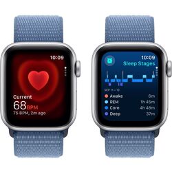 Ceas inteligent Apple Watch SE GPS 40mm Sport Loop (Silver/Winter Blue) Thumb