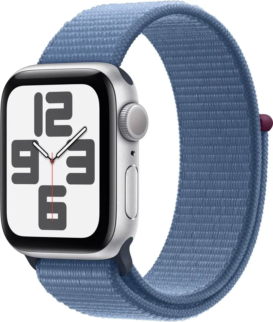 Ceas inteligent Apple Watch SE GPS 40mm Sport Loop (Silver/Winter Blue)