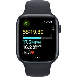 Ceas inteligent Apple Watch SE GPS 44mm Sport Band M/L (Midnight) Thumb