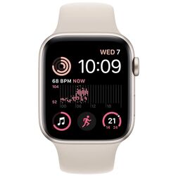 Ceas inteligent Apple Watch SE GPS 44mm Sport Band (Starlight) Thumb