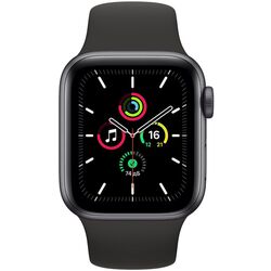 Ceas inteligent Apple Watch SE GPS + Cellular 40mm Sport Band Black (Space Gray)