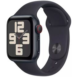Ceas inteligent Apple Watch SE GPS + Cellular 40mm Sport Band M/L (Midnight)