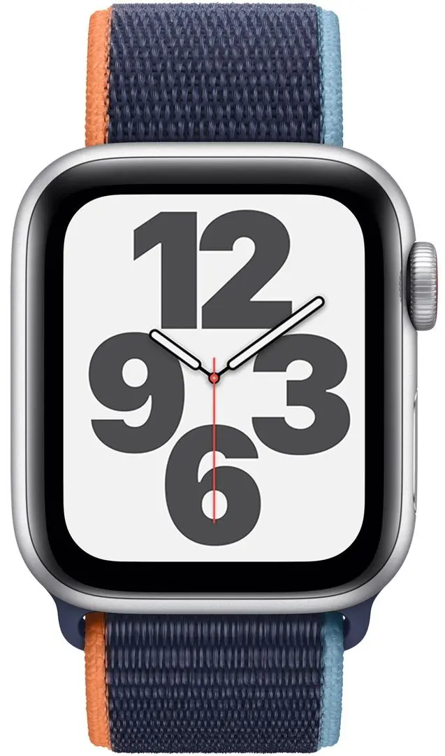 Ceas inteligent Apple Watch SE GPS + Cellular 40mm Sport Loop Deep Navy (Silver Aluminium)