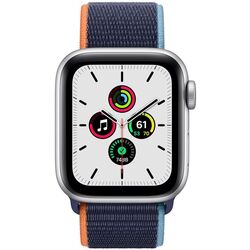 Смарт-часы Apple Watch SE GPS + Cellular 44мм Sport Loop Deep Navy (Silver)