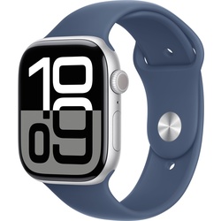 Смарт-часы Apple Watch Series 10 GPS 42mm Sport Band M/L (Silver/Denim)