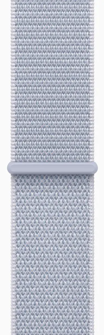 Ceas inteligent Apple Watch Series 10 GPS 42mm Sport Loop (Silver/Blue Cloud)