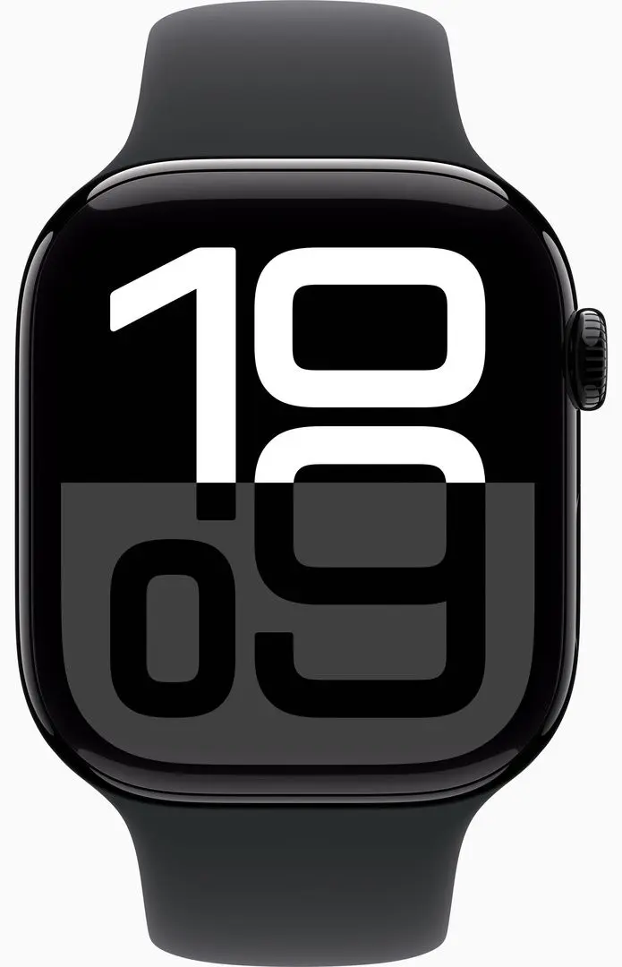 Смарт-часы Apple Watch Series 10 GPS 46mm Sport Band M/L (Jet Black)