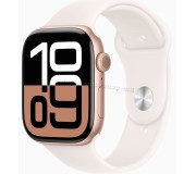 Смарт-часы Apple Watch Series 10 GPS 46mm Sport Band M/L (Rose Gold/Light Blush)